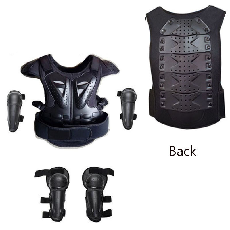 Motorcycle Gear Youth - CE Motorcycle Kids Armor Vest Full