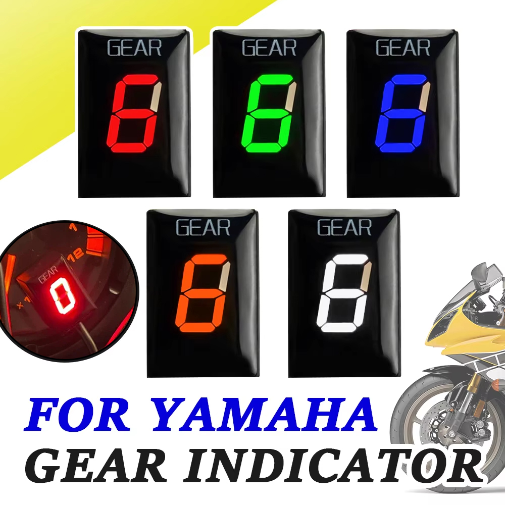Motorcycle Gear Indicator - For YAMAHA YZF-R1 YZFR1 YZF-R6 YZF-R6S