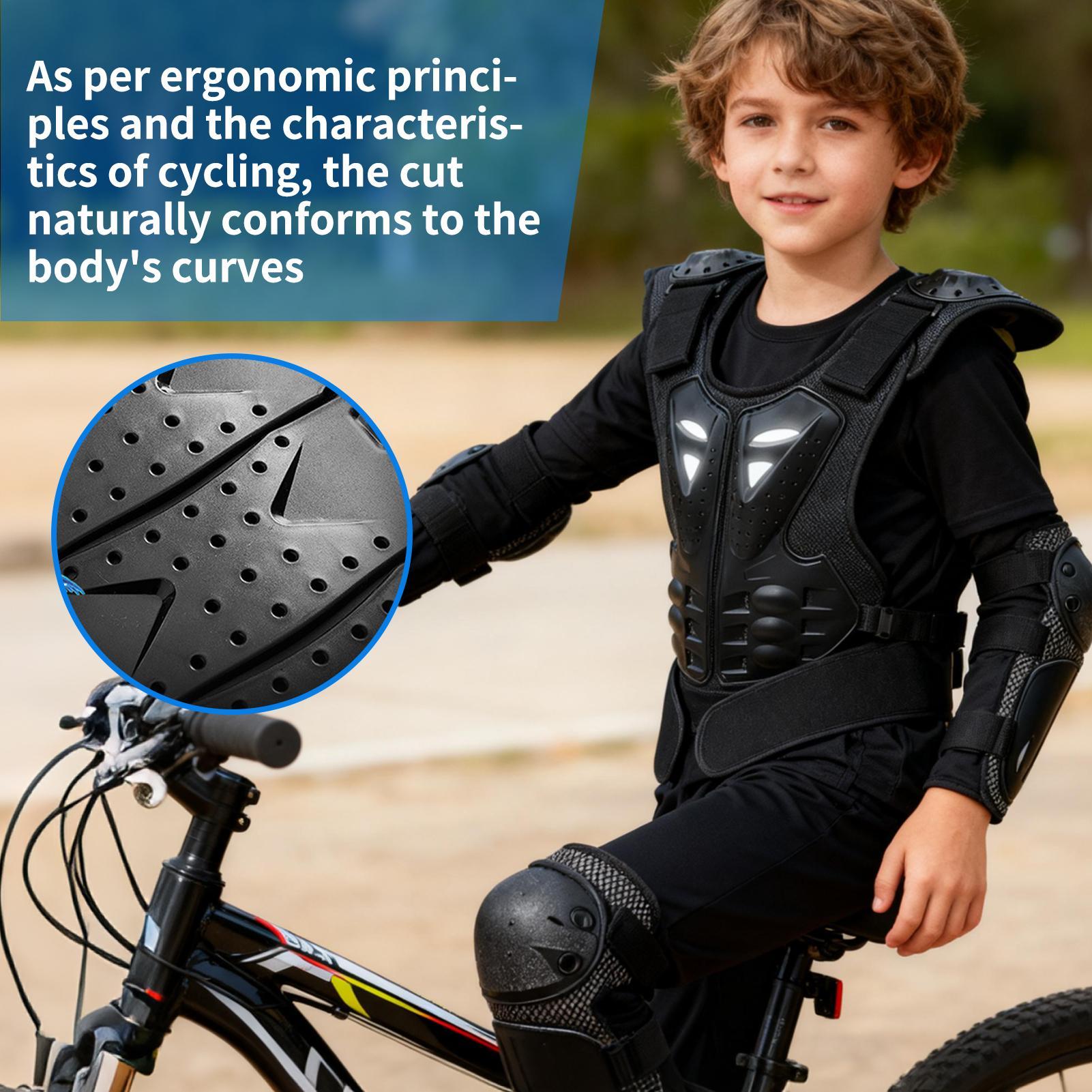 Youth Dirt Bike Gear Body Vest - огляд і ціна Motorcycle Gear Youth