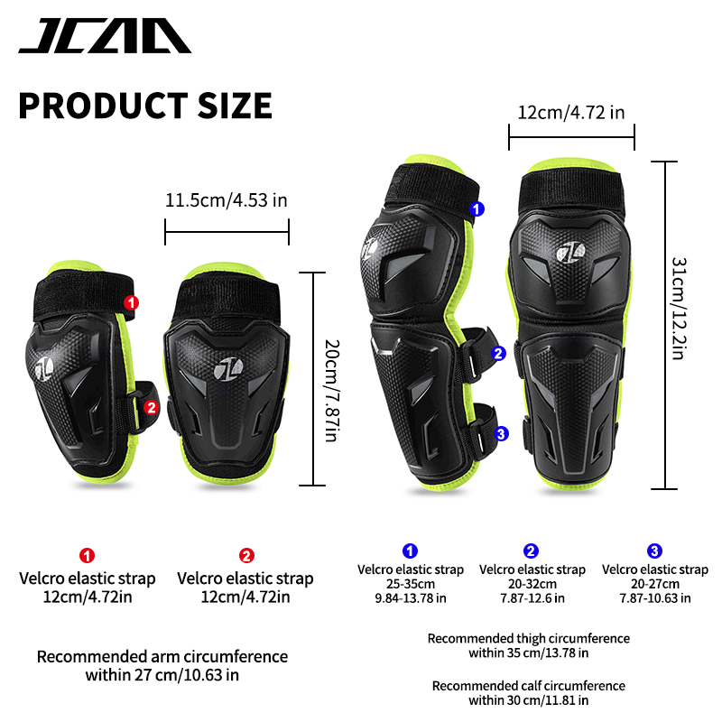 Kids Motorcycle Knee Elbow Pad - огляд і ціна Motorcycle Gear Youth
