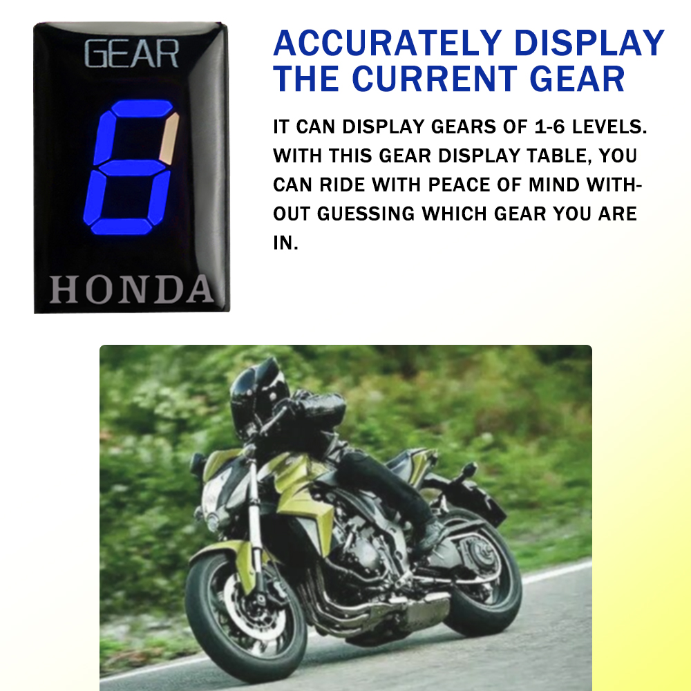 For HONDA CBR600F CBR1000R CBR - огляд і ціна Motorcycle Gear Indicator