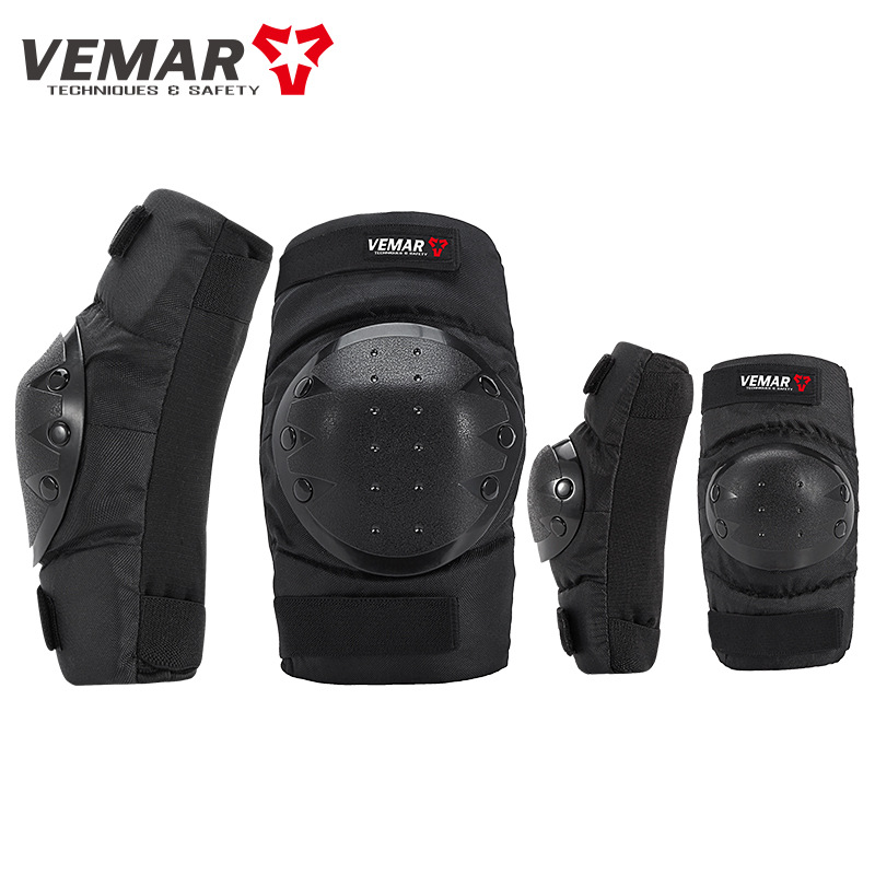 Knee Elbow Pad Set 4 Pcs Adjus - огляд і ціна Motorcycle Gear Youth