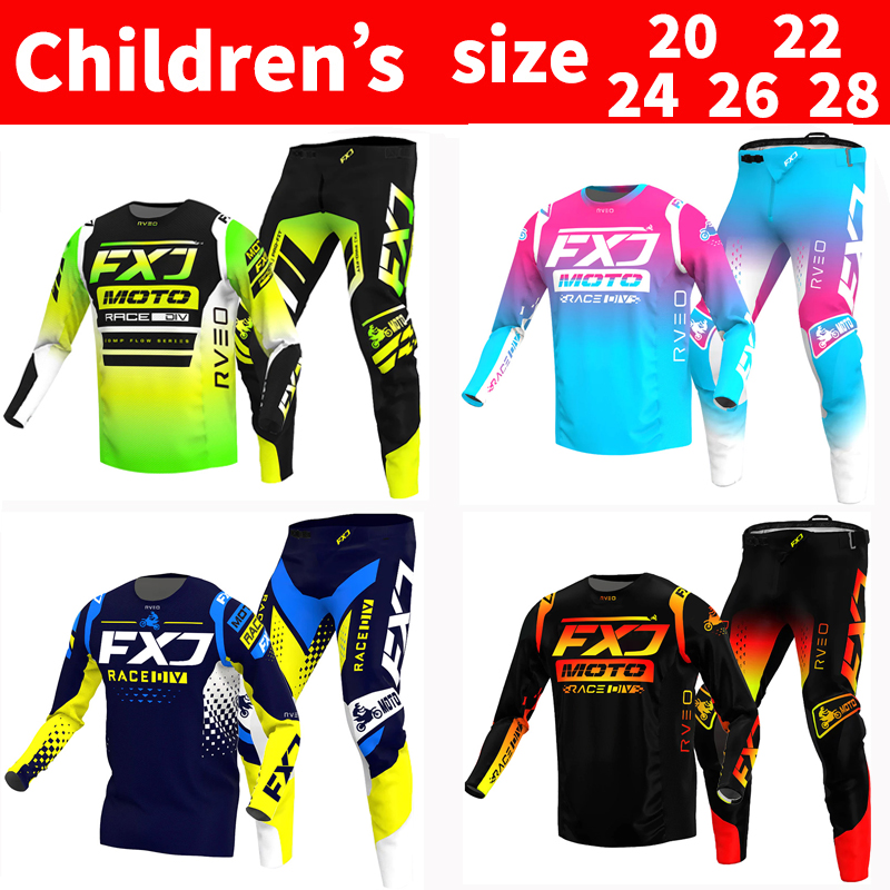 FXJ Motocross Jersey and Pants - огляд і ціна Motorcycle Gear Youth