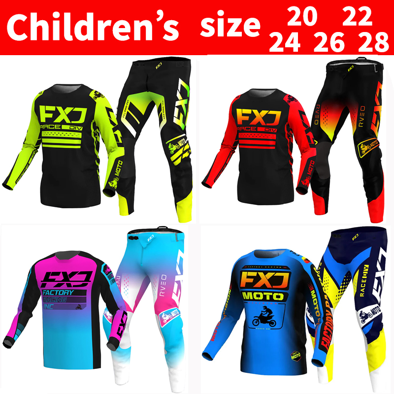 FXJ Motocross Jersey and Pants - огляд і ціна Motorcycle Gear Youth